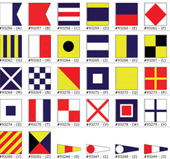 International Code of Signals Flags.
