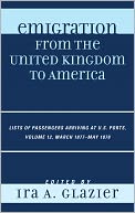 Passenger lists from United Kingdom to America.