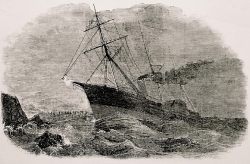 Wreck of the Tennessee.