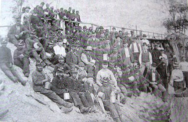 Coalminers in Pennsylvania.
