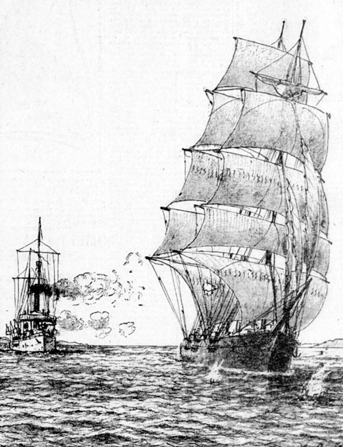 Norwegian Bark in Delagoa Bay, San Francisco Call, December 23, 1899.