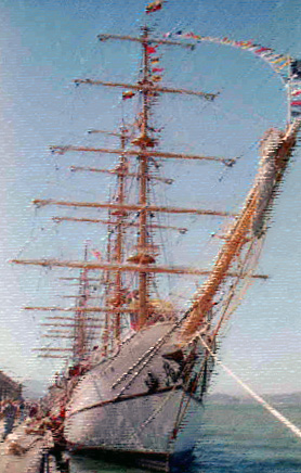 Pastel of the Guayas.