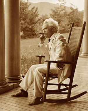 Mark Twain by A. F. Bradley.